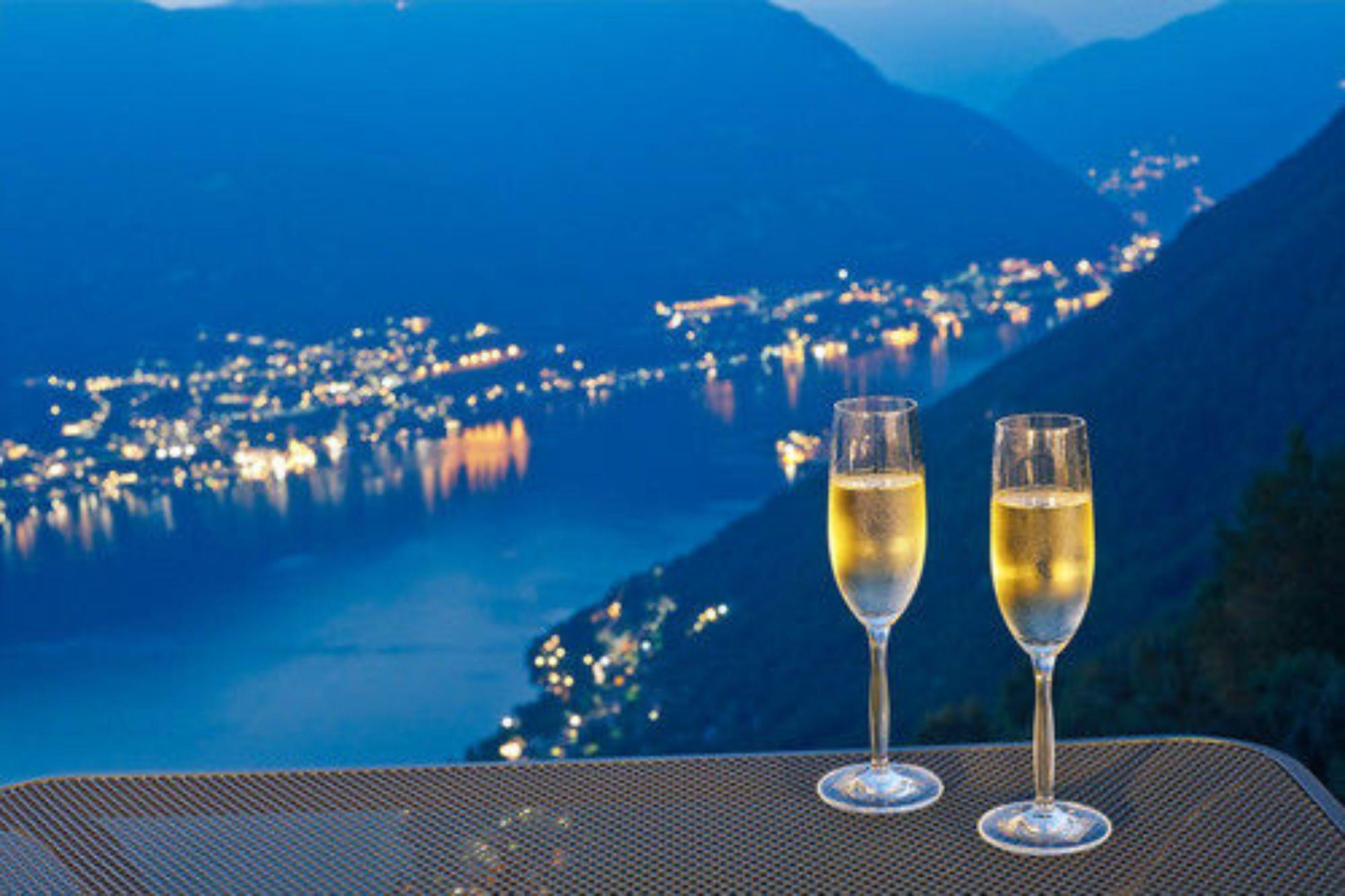 Hotel Paradiso Como Brunate Exterior foto