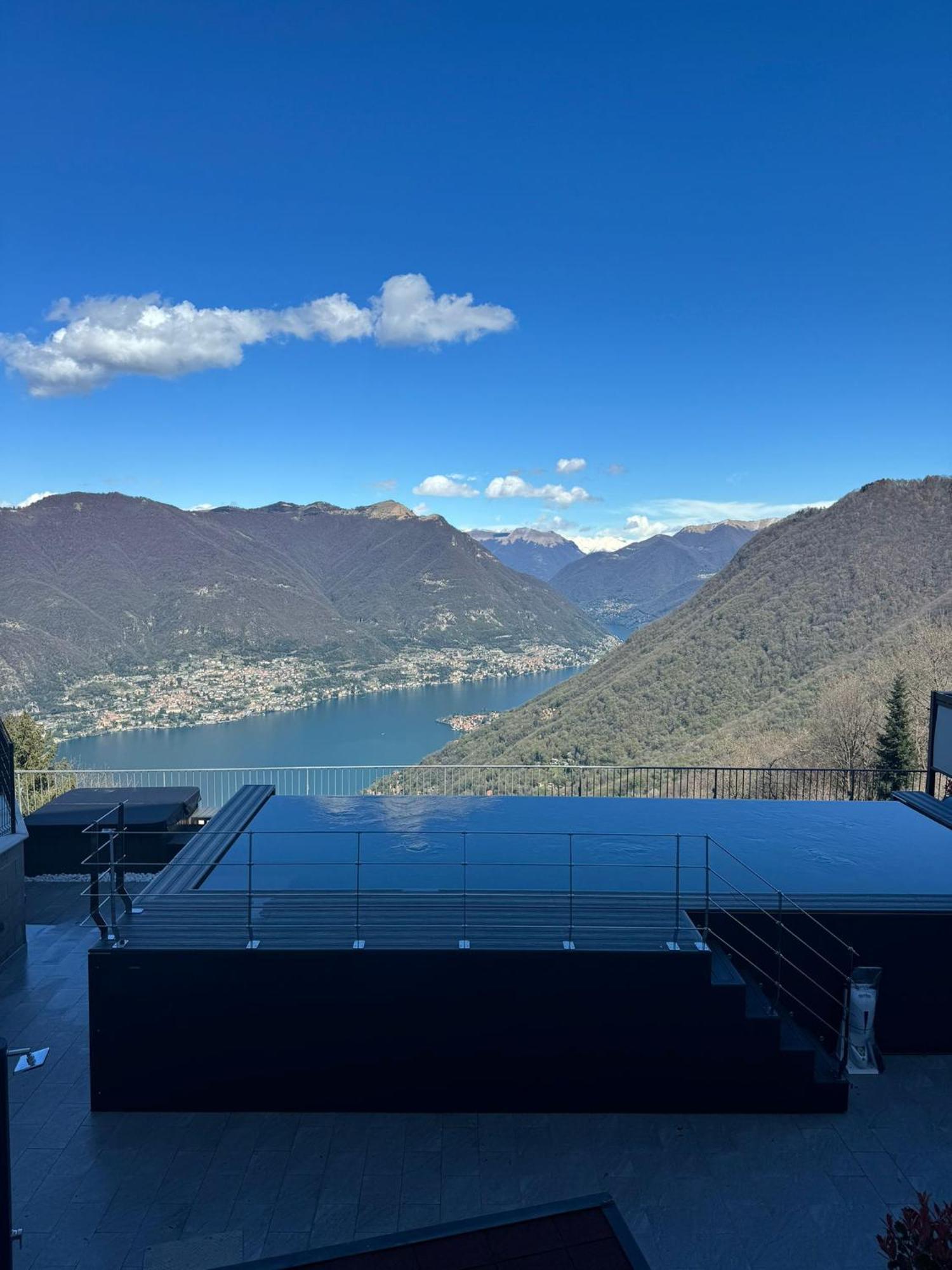Hotel Paradiso Como Brunate Exterior foto