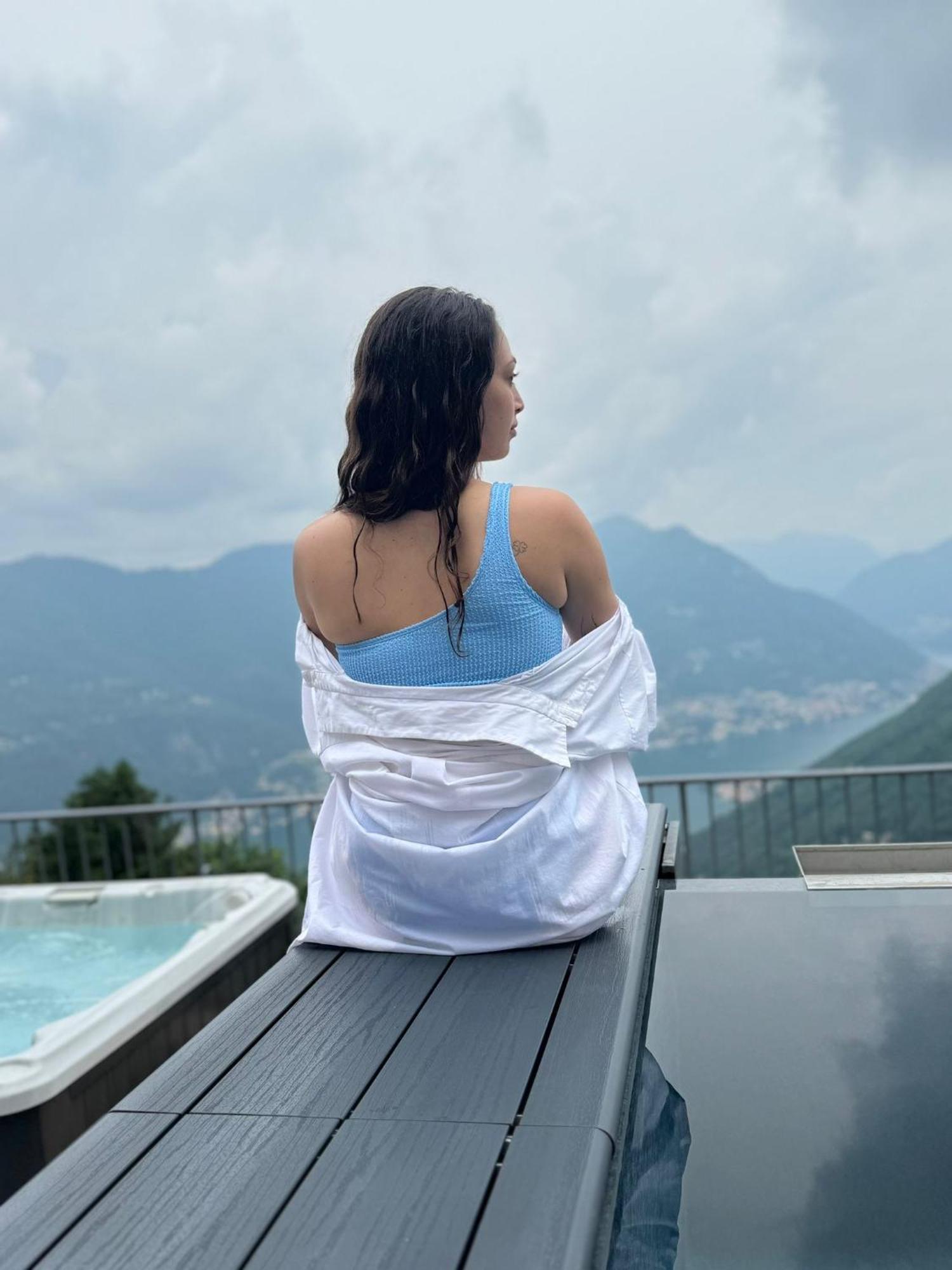 Hotel Paradiso Como Brunate Exterior foto