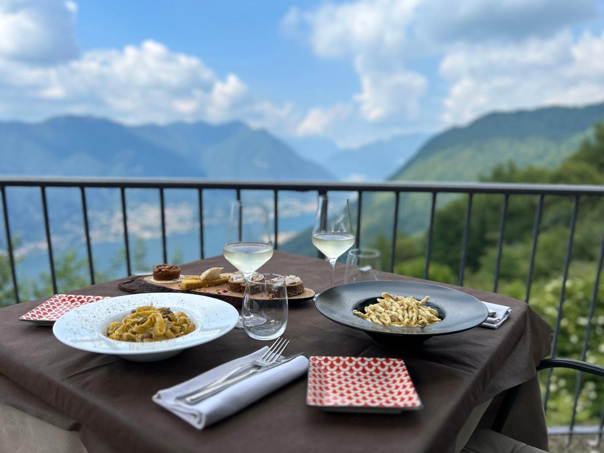 Hotel Paradiso Como Brunate Exterior foto